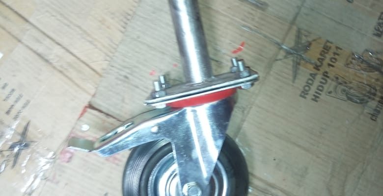 Jual Roda Scaffolding Nylon 6inch Area Bekasi