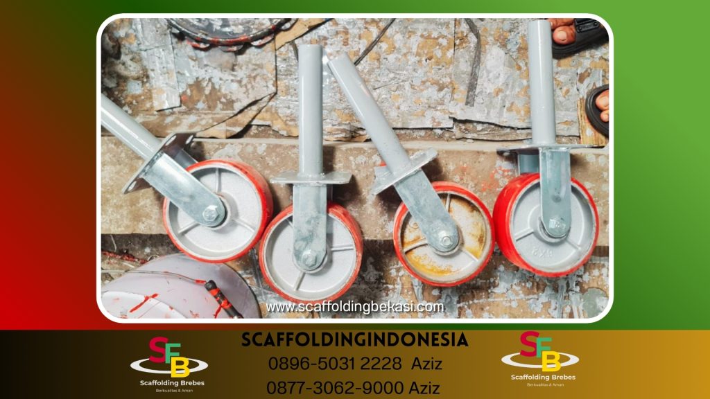 Jual Roda PU Scaffolding Cirebon ( 0896-5031-2228 )