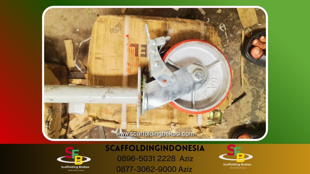 Jual Roda PU Scaffolding Cirebon ( 0896-5031-2228 )