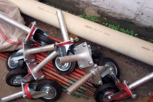 Jual Roda Scaffolding Karet Dan Pu Tegal