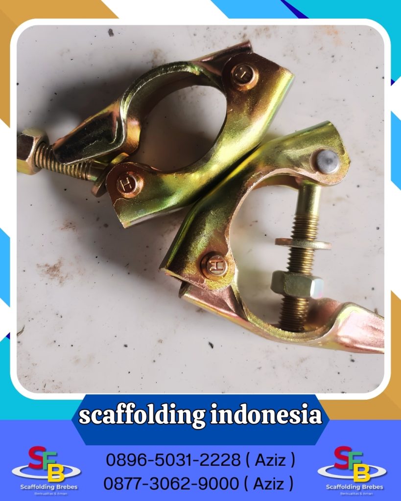 Jual Fixed Dan Swivel Clamps Scafffoding Jakarta 