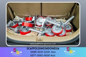 Jual Roda Karet Scaffolding Cirebon ( 0896-5031-2228 )